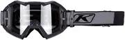 Klim Viper Fracture, goggles , color: Grey/Black Clear , size: One Size