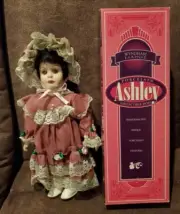 Porcelain Ashley Doll Wyndham Lane 10" Hand Painted New in Box W/Certificate