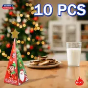 10PCS Multicolor Christmas Gift Box New Year Candy Box Party Favour CG