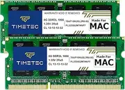 Timetec 16GB KIT(2x8GB) Compatible for Apple Late 2015 iMac (27-inch w/Retina 5K Display) DDR3L 1867MHz / 1866MHz PC3L-14900 2Rx8 CL13 1.35V 204 Pin SODIMM Memory Module MAC RAM Upgrade for iMac 17,1