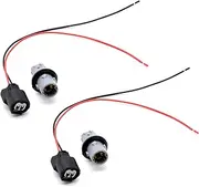 Set of 2 Fender Turn Signal Side Marker Corner Light Socket & Connector Wire Harness Compatible For Honda CR-V 2015 2016,Accord 2010 2011 2012,Acura 2011 2012 2013 33304-S5A-003