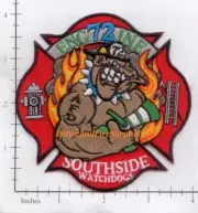 Tennessee - Arlington Engine 72 TN Fire Dept Patch - South Side Watchdogs