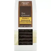 Philadelphia Candies Honey Graham Crackers, Dark Chocolate Covered 9 Ounce Gift