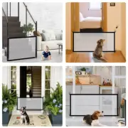 Indoor Pet Fence Portable /Pet Gate Pet Separation Guard Protection Baby Safety