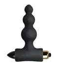 House Of Dasein Petite Sensations Bubbles Black silicone Vibrating Butt Plugs