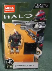 MEGA CONSTRUX HALO INFINTE SERIES 12 BRUTE WARRIOR #GNB20 PRO BUILDER