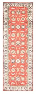 Vintage Hand-knotted Runner Rug 2'9" x 8'3" Traditional Wool Carpet