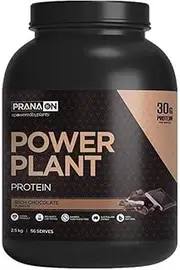 PranaON Power Plant Protein Banana Split Flavour Supplement 2.5 kg