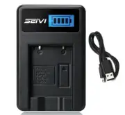 Battery Charger for Pentax Optio L36, L40, LS465, LS1000 Digital Camera