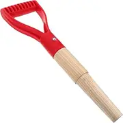 Yardwe Garden Tools Handle Material Smooth Comfortable Grip Spade Handle Replacement for Long Time Use