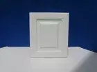 Raised Panel Laundry Chute Door Painted Satin White