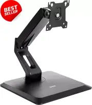 Premium VESA Single 17 to 32 Inch Computer Monitor & Touch Screen Desk Stand wit
