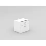 OM FIXED DRAWER 1 File 1 Stationery Drawer W464 x D400 x H450mm White