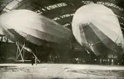 German Dreadnoughts of the Air WWI 1914-1919 The Zeppelins were an- Old Photo