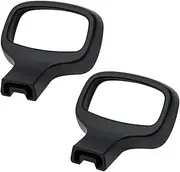 Car Door Handle Car Front Seat Adjustment Lever Handle Fit for VW Fit for Audi A1 A3 Door Panel Handles(1 Pair)