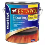 Wattyl Estapol Flooring Water Based Varnish SPEED CLEAR GLOSS, 1L or 4L