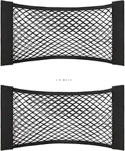 MCMATUTKEQ Car Organizer Trunk Net Cargo Luggage Storage Mesh Fit for Audi A1 A3 A4 B6 B8 B9 A3 A5 A6 A7 A8 Q2 Q7 Q3 Q5 R8 TT S5 S6 S7 S8(40x25cm 2pcs)