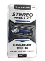Scosche CJ2086A Stereo Installation Kit Radio Mounting Chrysler Jeep New