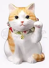 Yakushigama Uchino Maneki Neko Tora, 7877, Lucky Charm, Figurine, Interior Decoration