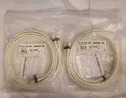 (2x) MONSTER VIDEO (MV1CV-2M) HDTV 2M RCA CABLE 6.6 FOOT LOW-LOSS HDTV VIDEO