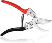 TONMA Professional 8 Inch Pruning Shears [Made in Japan], Premium Quality Gardening Clippers with Ergonomic Handle, Hand Pruners Garden Trimmers for Plants (Red)