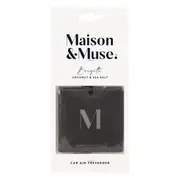 Maison and Muse Brigitte Car Air Freshener - Coconut and Sea Salt