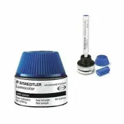 1 x Staedtler 351 Whiteboard Marker Ink Refill Station 20ml 488 51-3 Blue Ink