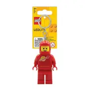 Lego Minifigures Spaceman Keychain/Keyring LED Light 4x8cm Kids/Child Red 6y+