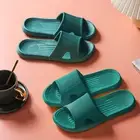1 Pair Beach Slippers Soft Sole Footwear Women Men Pillow Slides Breathable