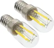 [IWOWHERO] 2Pcs Dimmable Refrigerator Light Bulbs LED Home Lighting Accessory for Fridge Range Hood and More Reliable and Easy to Install