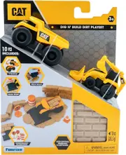 CAT Construction Little Machines Dig N' Build Dirt Playset - 2 Pack