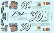 DAP Designs #30 Trim Spa 2004-Jamie McMurray 1/24 Nascar decal