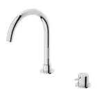 Nero Mecca Hob Basin Mixer Round Swivel Spout CH/MB/BN/BG/GM/BZ/MW