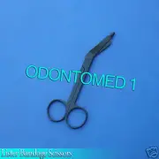 6 Bandage Scissors 4.5" Black Coated, surgical instruments