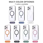 Phone Case For iPhone 16 Pro Max Plus iPhone 15 iPhone 15 Pro Max iPhone 14 Pro Max iPhone 13 12 Pro Max Back Cover Magnetic Shockproof Retro PC