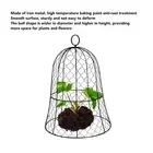 Black Garden Chicken Wire Cloche Plant Protector Covers 10 Packs Thickened