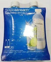 在飛比找樂天市場購物網優惠-Sodastream 氣泡水機專用寶特瓶(1L) 2入【良鎂