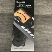 New Cherub WST-920 Universal Guitar Tuner VU Meter Chromatic
