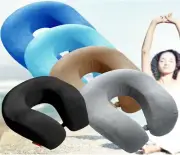 Memory Foam Large U Shaped Travel Pillow Neck Support Head Rest Car Seat Cushion
