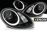 Projector faróis for Porsche Boxster Cayman 987 2005-2008 D2S Xenon HID Preto AU