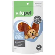 Vitapet Jerhigh Soft Chicken Tenders Dog Treats - 100g