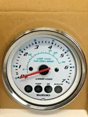 Suzuki Outboard 4" Multi-function Tachometer W/Troll Mode Gauge 34200-93J54