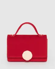 Red Milo Disc Mini Bag