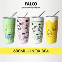 在飛比找蝦皮購物優惠-Inox 304 可愛動物圖案保溫杯 600ml - FL0