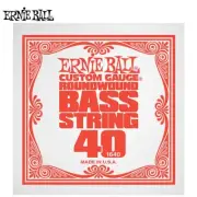 Ernie Ball 1640 Nickel Roundwound .040 Electric Bass Single String