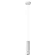 Eglo Lighting Caminia White Ribbed Tri-Colour 1 Light Pendant