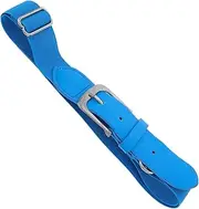 [GALPADA] Elastic Stretch Baseball Belt Adjustable Elastic Sports Waistband Comfort Fit for Men Women Students Faux Leather Steel