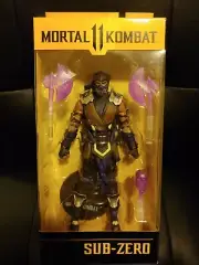 NEW MORTAL KOMBAT 11 SUB-ZERO (PURPLE) ACTION FIGURE MCFARLANE TOYS