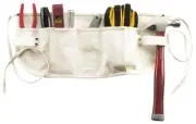 NEW CLC Custom Leathercraft C12 Canvas COTTON Waist Apron Toolbelt, 5 Pocket