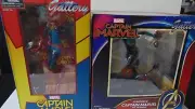 Marvel Gallery Captain Marvel Starforce & Femme Fatales PVC Statue LOT SEALED